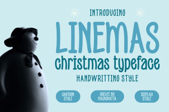 A Designer's Review of the Linemas Typeface for Seasonal Websites