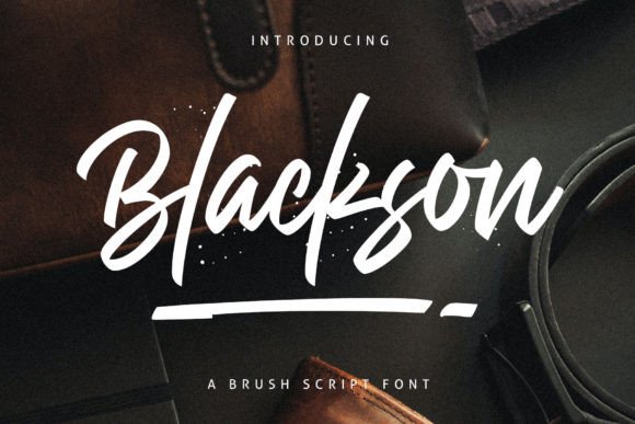 A Real-World Review of Blackson: The Brush Font for Urban Branding
