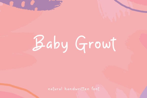 Baby Growt: A Casual Script Font for Modern Web Design