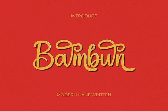 Bambun: A Versatile Script Font for Modern Campaigns