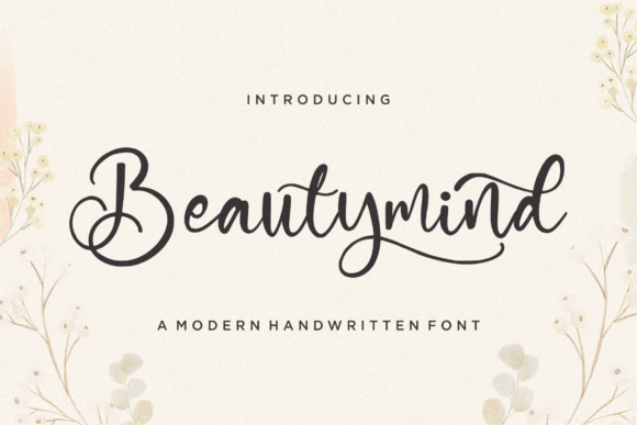 Beautymind: A Modern Handwritten Font for Authentic Brands