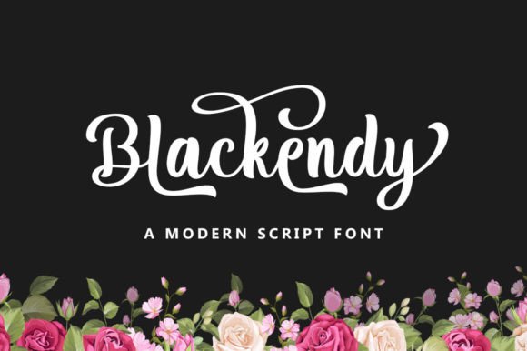 Blackendy Font: A Warm Handwritten Touch for Your Brand