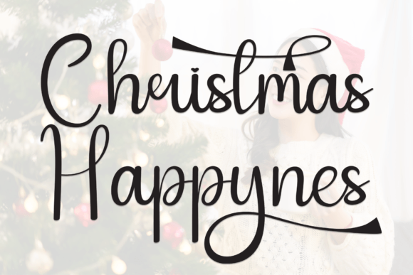 Christmas Happynes: A Font for Friendly and Recognizable Branding
