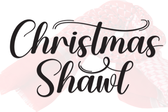 Christmas Shawl: A Font That Feels Like a Calm, Creative Moment
