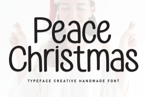 Exploring Peace Christmas: A Handwritten Font for Authentic Branding