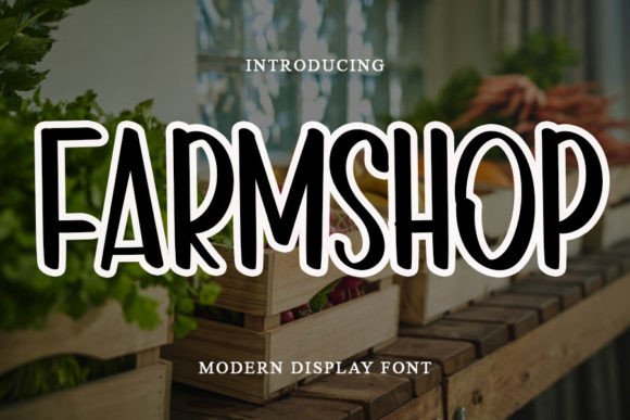 Farmshop: A Distinct Handwritten Font for Editorial Elegance