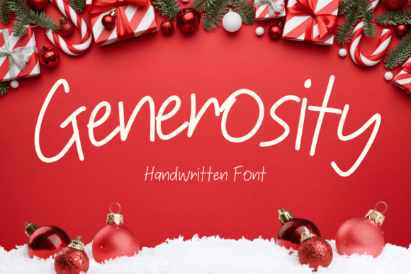 Generosity: The Business-Friendly Script Font for a Trustworthy Brand