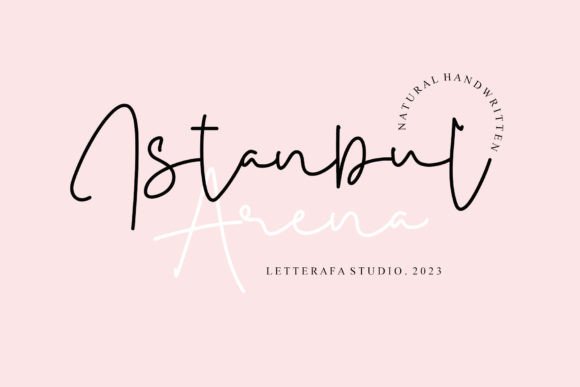 Istanbul Arena: A Handwritten Font for Modern Marketing