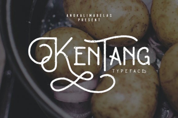 Kentang Typeface: A Handwritten Font for Modern Digital Design