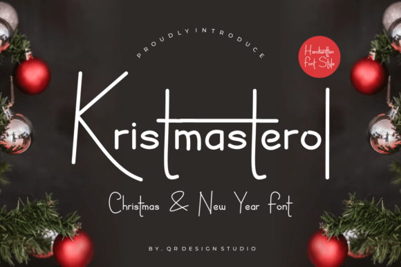 Kristmasterol: A Timeless Handwritten Font for Digital Brands