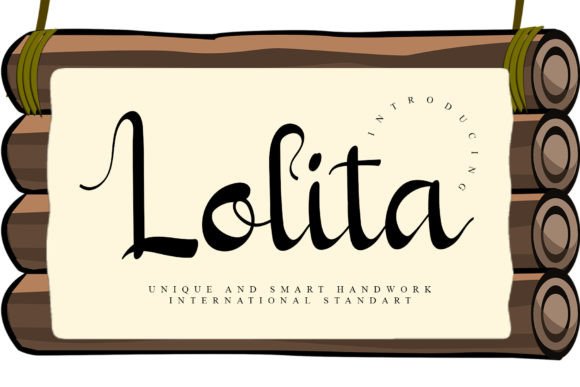Lolita Font: Your Secret Weapon for Distinctive Campaign Visuals