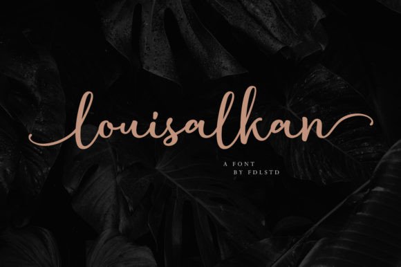 Louisalkan Font: A Brand Upgrade That's Simple & Elegant