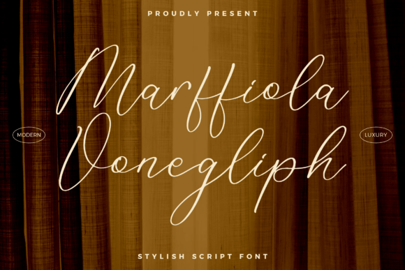 Marffiola Vonegliph: A Premium Script Font for Digital Impact