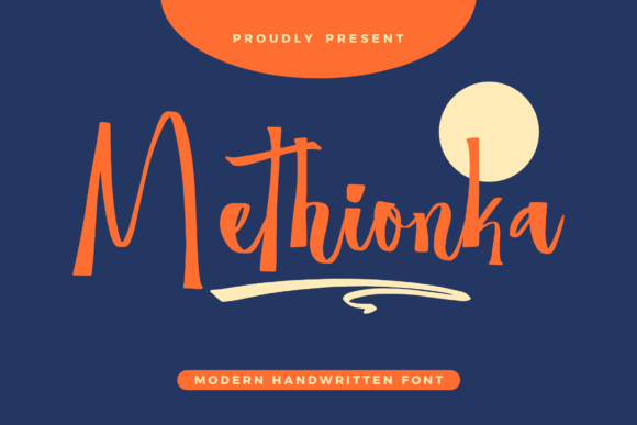Methionka: A Modern Handwritten Font for Authentic Branding