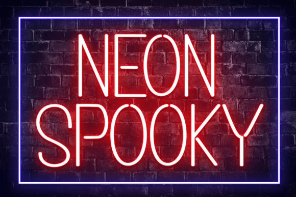 Neon Spooky: A Font That Makes Branding Projects Playful