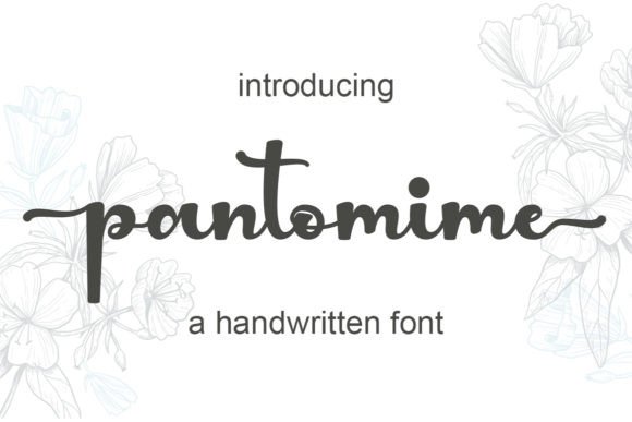 Pantomime: A Font for Editorial Expression