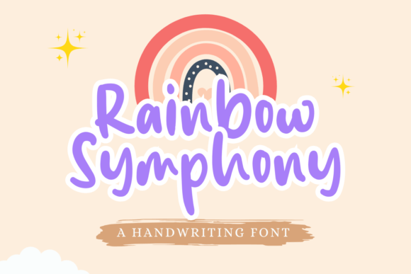 Rainbow Symphony: A Handwritten Font for Editorial Warmth