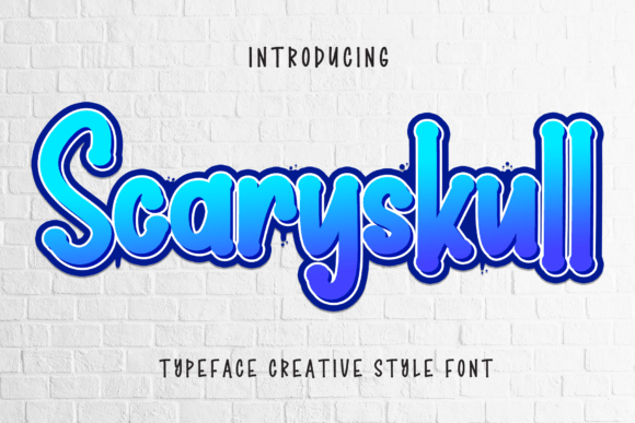 Scaryskull: A Handwritten Font for Distinct Digital Branding