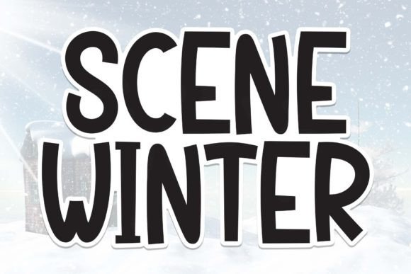 Scene Winter Font: Creating Warm and Friendly Digital Marketing Content