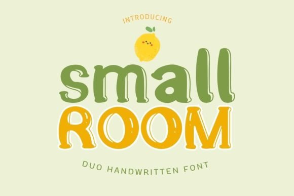 Small Room Duo: A Font that Brings a Romantic Touch to Branding