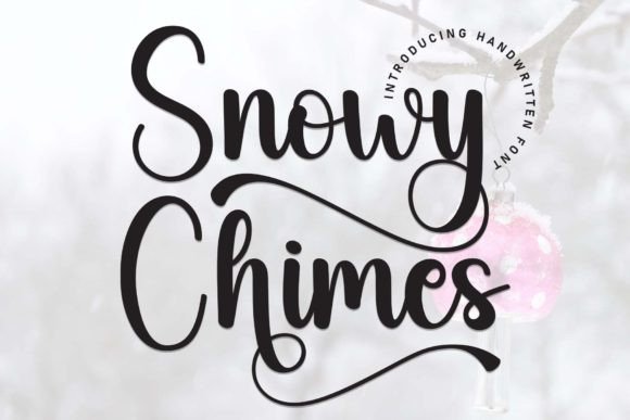 Snowy Chimes: A Sweet Font for Digital Branding