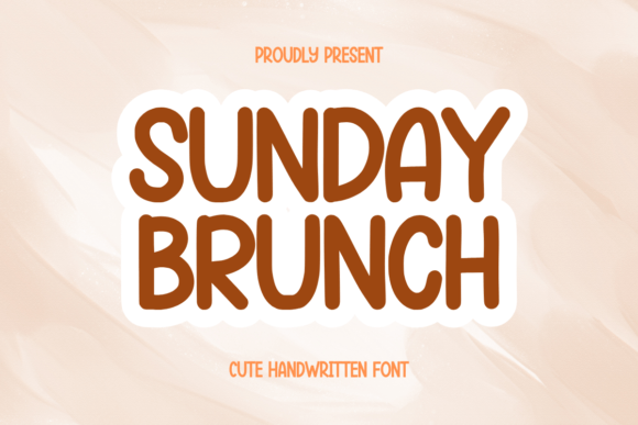 Sunday Brunch: A Handwritten Font for Impactful Marketing