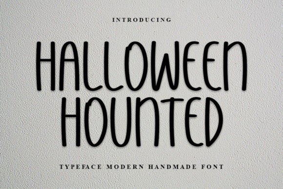 The Editorial Elegance of Halloween Hounted Font