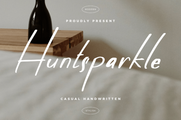 The Huntsparkle Font: A Creator's Handwritten Toolkit