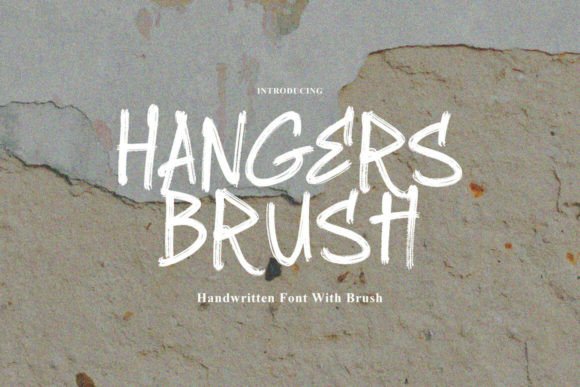 Using Hangers Brush Font in Modern Website Projects