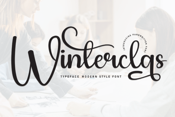Winterclas: A Cursive Font That Fits in Modern Web Design